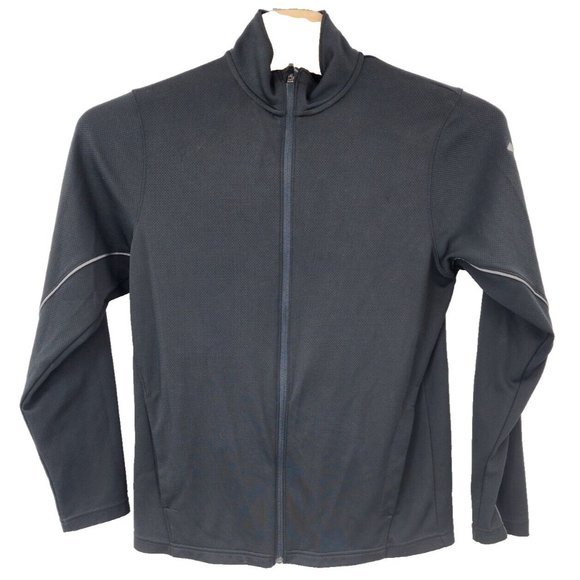 Under Armour Lightweight‎ Jacket Mens Size Medium Black Full Zip Long Sleeve - Picture 6 of 12